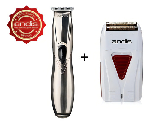 Combo Andis Slimline Pro Li + Shaver 127/220V