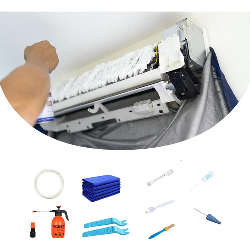 Kit De Fundas De Limpieza Para Aire Acondicionado, 12 Unidad