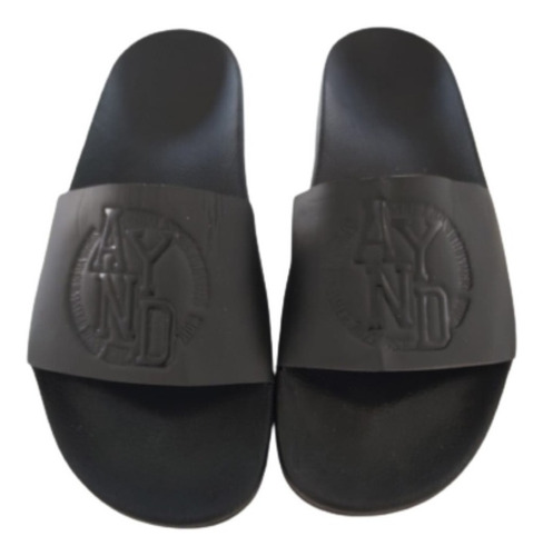 Sandalias Ay Not Dead Black Ojotas 