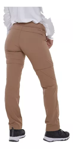 PANTALON DE MUJER MONTAGNE BAHAMAS ELASTIZADO DESMONTABLE (NSHPEFGHAB)