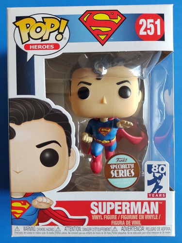 Imagen 3 de 3 de Funko Pop Superman Flying Volando Dc Comics