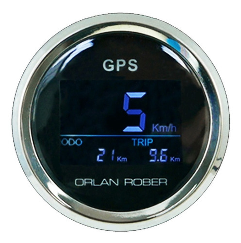 Velocimetro Gps 52mm Digital Satelital 12v 24v Orlan Rober