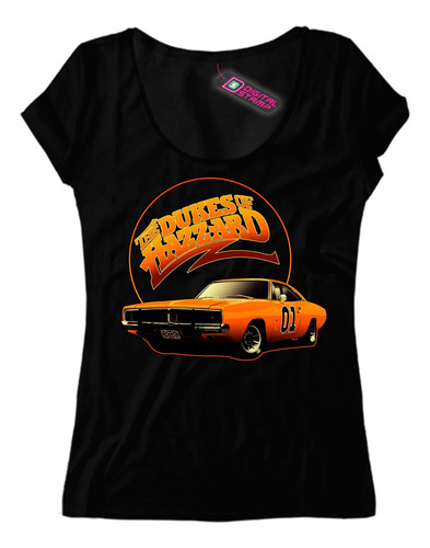 Remera Mujer General Lee Los The Dukes Of Hazzard De S34 Dtg