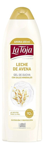 Gel De Ducha Jabon Leche De Avena X 650 Ml - La Toja