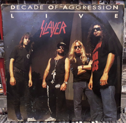 Lp Vinil  Slayer Decade Of Agression Live (1991) Duplo Raro
