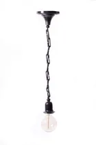 Comprar Colgantes Con Cadena Negro Florón Portalámp, Cable 60 Cm X 1