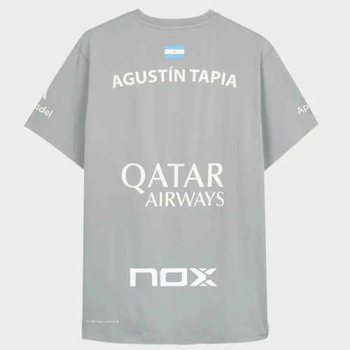 Nox Camiseta Sponsors At10 Gris