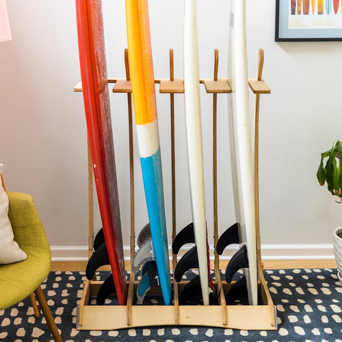 Estante Independiente Para Tablas De Surf - Soporte De 150 L