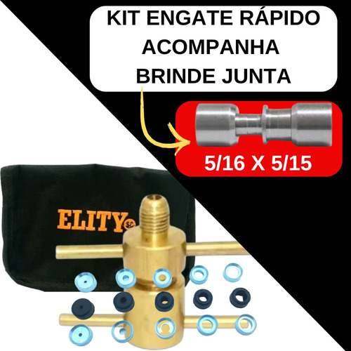 Kit Engate Rápido Refrigeração 3/16 1/4 5/16 3/8 Capilar