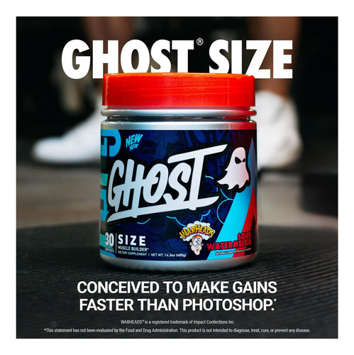 Ghost Size V3: Suplemento Para Ganho De Massa - 30 Un