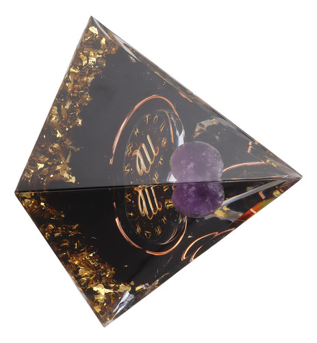 Pirámide De Cristal Curativa De 5 Cm De Orgonita Para Energí
