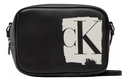 Bolsa Calvin Klein Sculpted Camera Negro Mujer K60k610066-bd