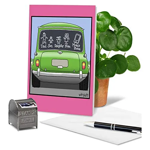 - Tarjeta De Feliz Día De Madre Divertida (con Sobre) ...