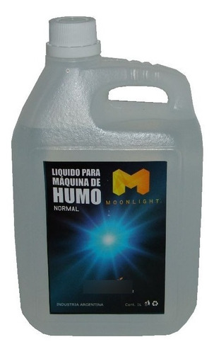 Liquido De Humo 1 Litro Profesional Liviano Moon Smoke1l