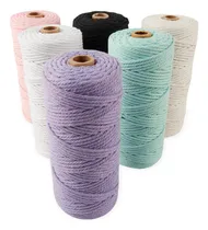 Comprar Hilo Macrame 3mm Rollo X 100 Metros - Deco Manualidades