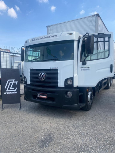 Imagem 3 de 18 de Vw 24-250 Truck 6x2 Ano 2010 Bau