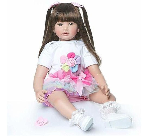 Zero Pam Reborn Toddler Dolls 24 Pulgadas De Silicona B9v86