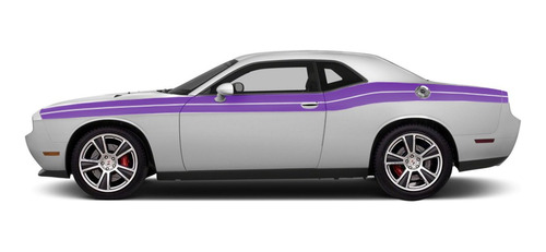 Dodge Challenger 2008 2 Doble Side Grafico Kit 3 M Vinilo