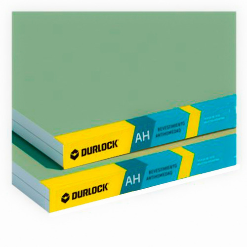 Placa Durlock Antihumedad 12.5 Mm Verde