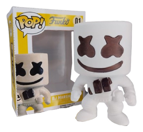 Funko Dj Marshmello Con Caja Impresion 3d