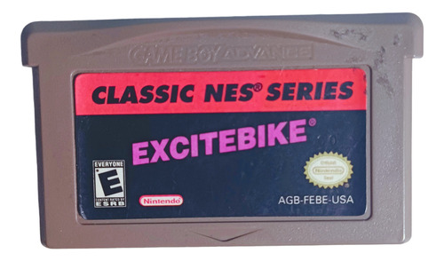Excitebike Classic Nes Series Game Boy Advance 