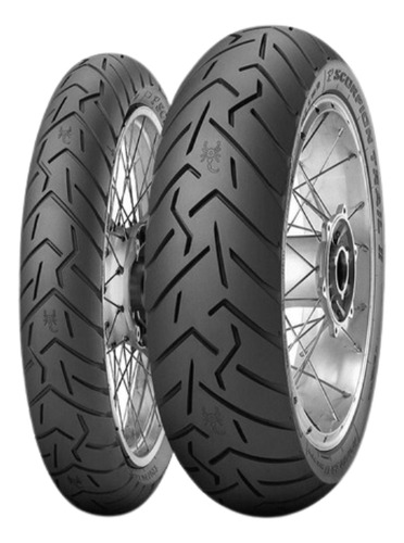 Pneu Scorp Trail Ii 120/70zr17 + 190/55zr17 Cb500x 14-19