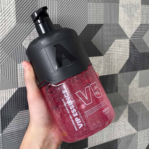 Shaving Gel Para Barbear Vip Essence V5 1000ml Alfa Look`s