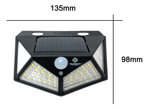 1pcs,lámpara Luz De Pared Solar Led Sensor De Movimiento