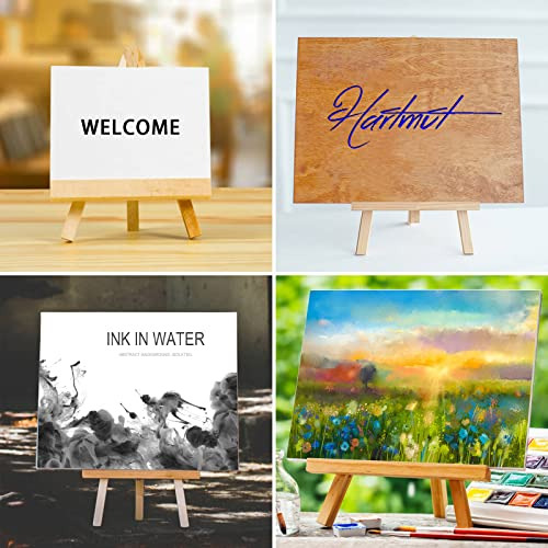 12 Pack 11.8 Tabletop Easel, Portable A-frame TriPod W...