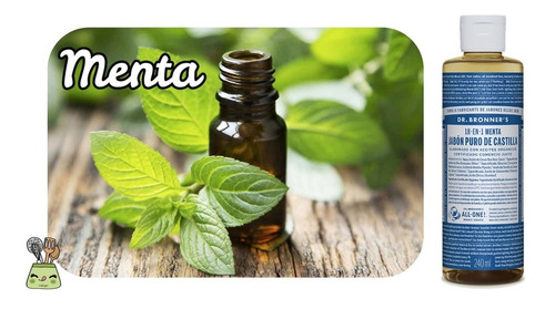 Imagen 5 de 7 de Jabon Menta Organico Puro De Castilla Dr Bronners - Fralugio