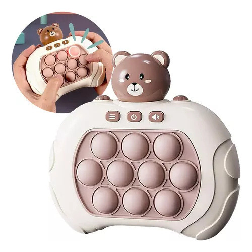 - 2pzs Consola Electrónica Pop It, Juego Antiestrés Popit