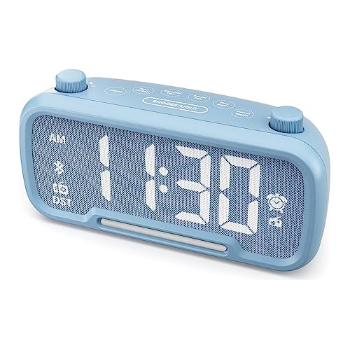 Reloj Despertador Digital Radio, Altavoz  , Radio Fm, L...