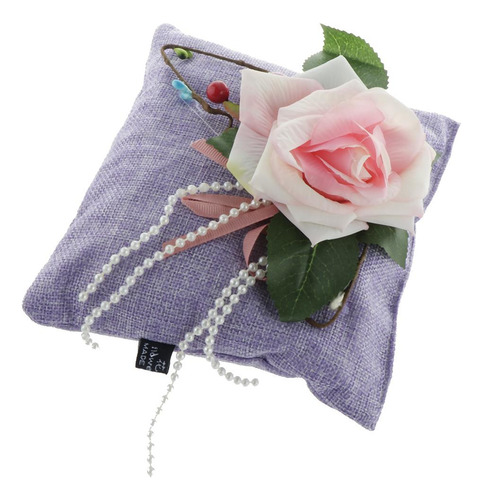 1 Pieza Bolsas De Carbón De Bambú Novedad Rosa Púrpura