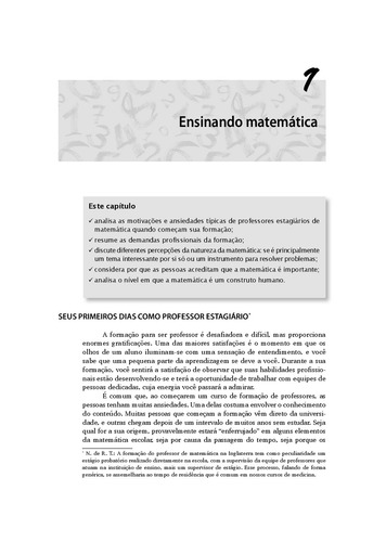 Ensinando Matemática para Adolescentes, de Chambers, Paul. Editorial PENSO, capa mole em português, 2015