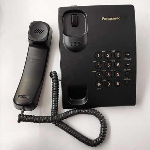 Teléfono Panasonic Kx-ts500 Negro