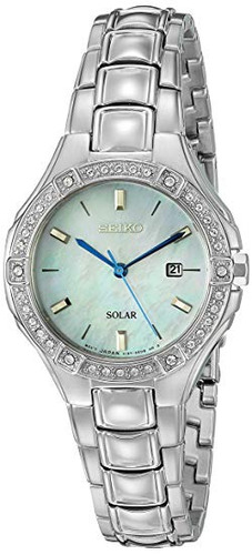 Seiko Reloj De Cuarzo Acero Inoxidable Vestido De  Deporte R