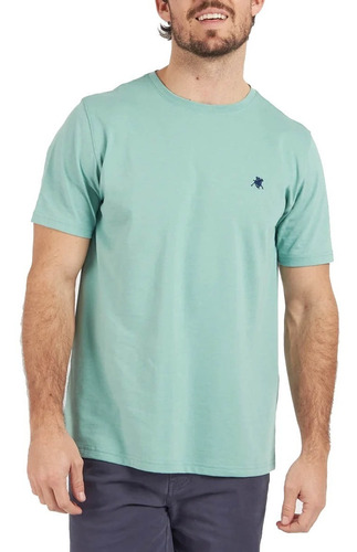 Remera Hombre Oxford Polo Club Sunset1 Pima Verde Pre