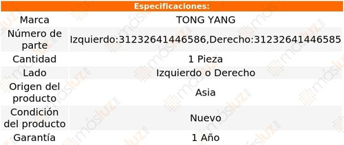 1_ Guía Defensa Delantera Camry 2012/2014 Tong Yang