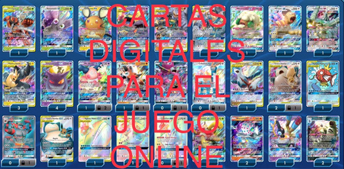 Cartas Pokémon Tcg Online Gx Ex Trainers Y Más