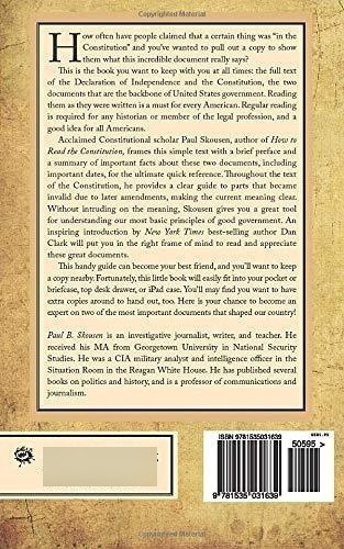 The Constitution And The Declaration Of Independence, De Fathers, The Found. Editorial Createspace Independent Publishing Platform En Inglés