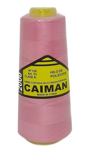 Hilo De Poliester N°120 Para Maquina Recta 2mil Mts X5 Unid Color Rosa Chicle 148