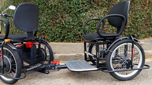 Imagem 6 de 12 de Reboque ( Engate ) Para Triciclo Elétrico Marca Wind Bikes