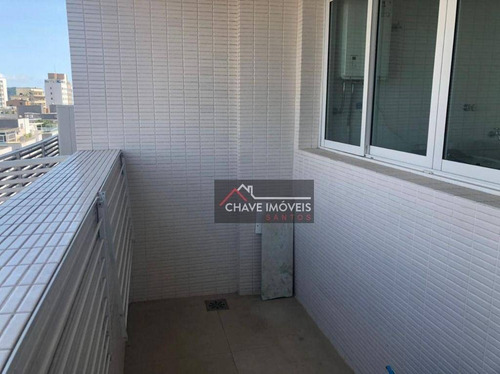 Imagem 13 de 30 de Apartamento Com 2 Dormitórios À Venda, 129 M² Por R$ 1.267.000,00 - Ponta Da Praia - Santos/sp - Ap3135