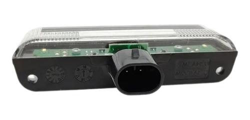 Imagem 4 de 5 de Suporte De Placa Original Randon E Guerra C/ Lanterna De Led