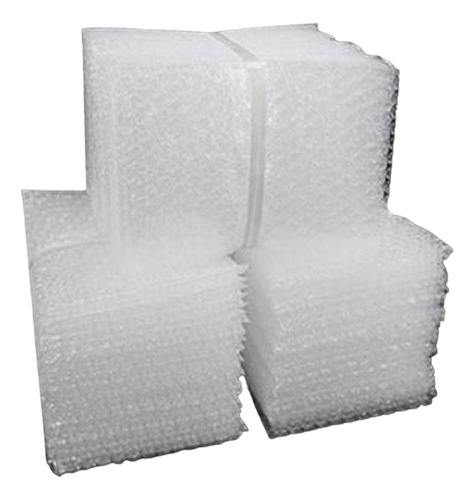 Saco Plástico Bolha Transparente Reforçado 12x18 500 Un Transparente