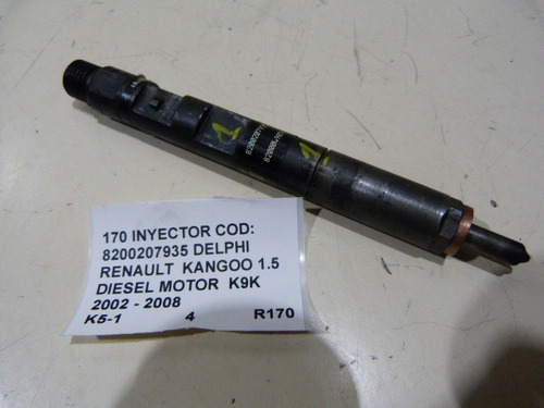 Inyector Cod: 8200207935 Delphi Renault  Kangoo