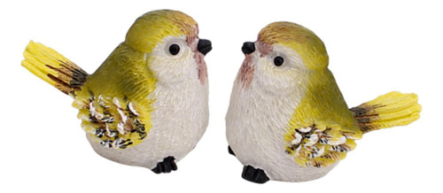Estatua De Pájaros Artesanía De Escultura De 55x35x45cm