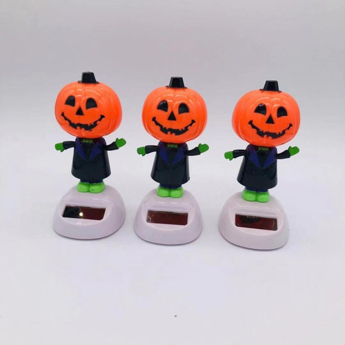 Imagem 6 de 12 de Solar Dancing Toy Pumpkin Figurine Dancer Dolls Para Desktop