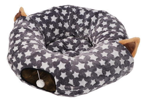 Cama Tipo Túnel Para Perros Y Gatos De Gran Diámetro, Larga