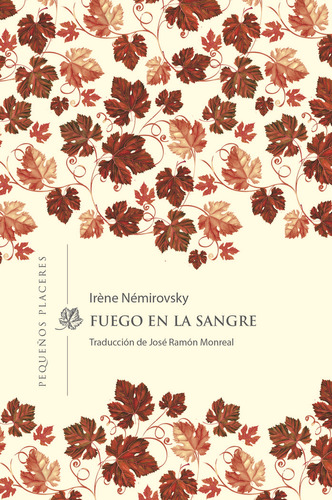 Libro Fuego En La Sangre - Nemirovsky, Irene